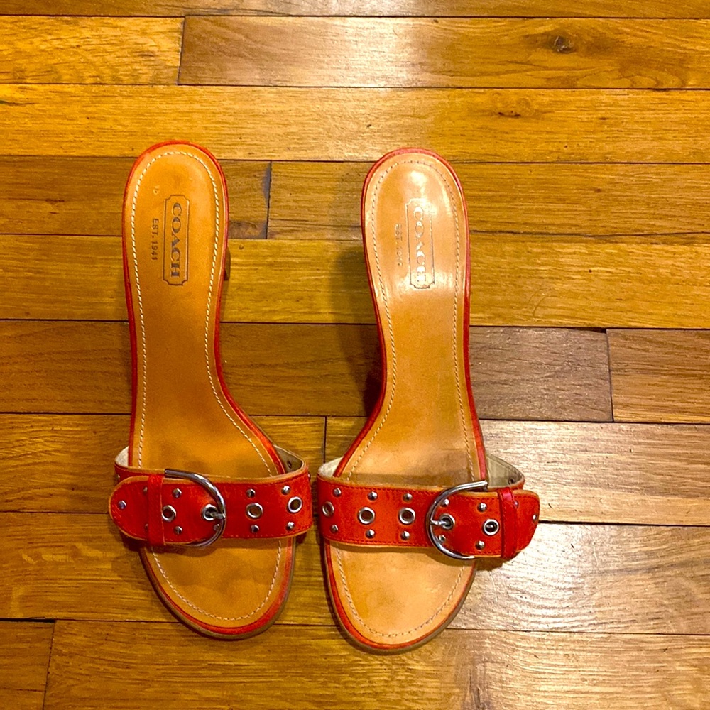 Coach sandals